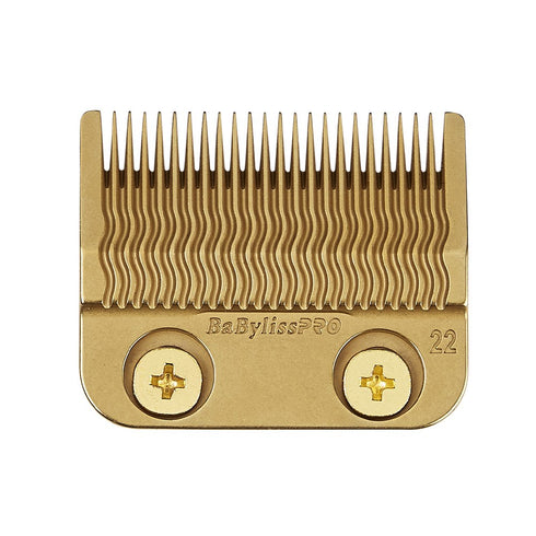 BaBylissPRO Replacement Hair Clipper Gold Titanium MIM Fade Blade FX8022G